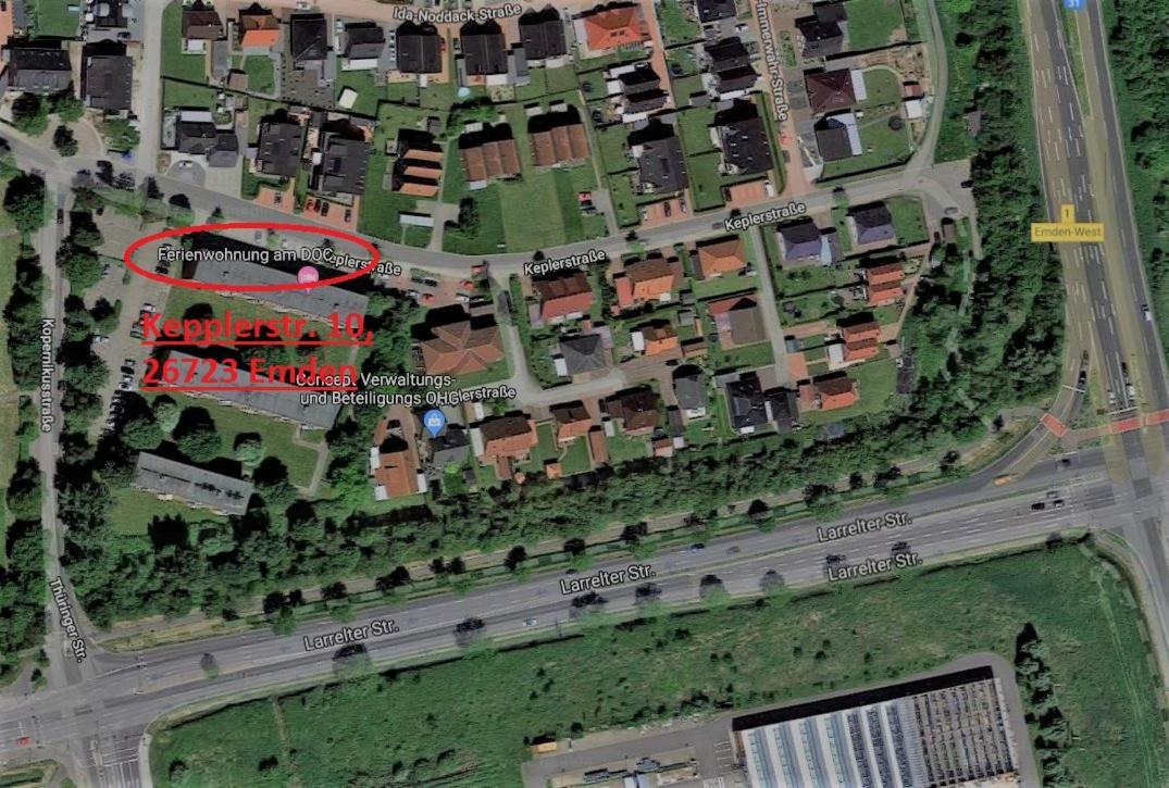 Ferienwohnung Am Doc Emden Kültér fotó